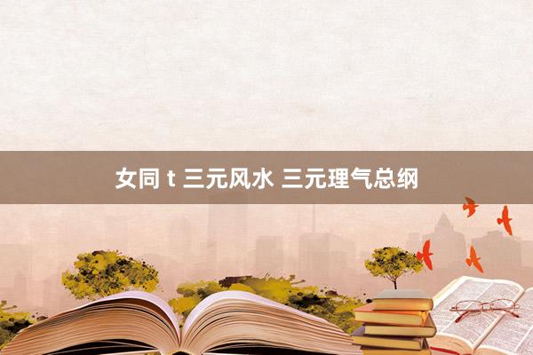 女同 t 三元风水 三元理气总纲