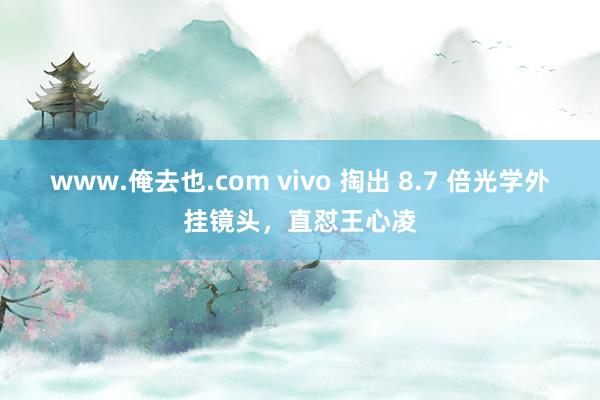 www.俺去也.com vivo 掏出 8.7 倍光学外挂镜头，直怼王心凌