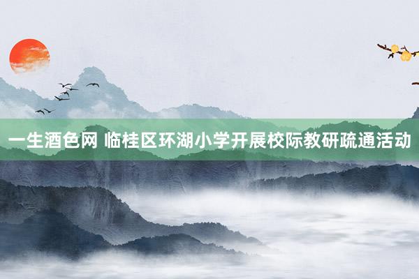 一生酒色网 临桂区环湖小学开展校际教研疏通活动